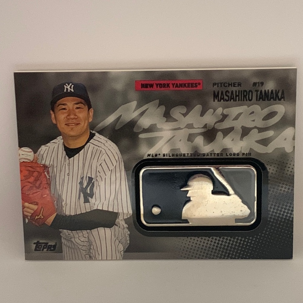 2015 Topps Masahiro Tanaka Commemorative Batter Logo Pin #MSBL-14 (MISC3)